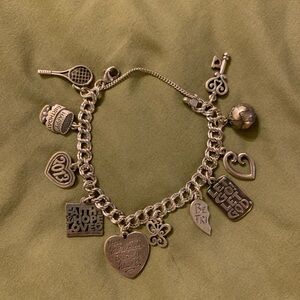James Avery Charm Bracelet - 11 Charms